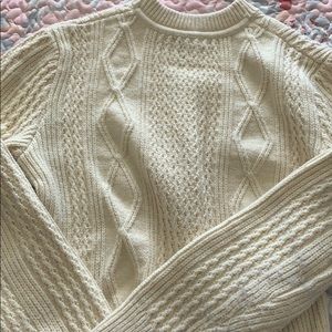 Mens** gap cream colored sweater
